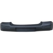 Resim 2002-2006 Toyota Yaris Arka Tampon Siyah Bant Delikli Damla Gözlü Tip Fpı Adet Oem No:5215952420 