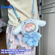 Resim Sanrio için for hello kitty Plush Sırt Çantası Kalp Tasarımı ile - Sevimli Beyaz ve Kırmızı Çapraz Çanta Bebekler, Giysiler, Aksesuarlar için - Çocuklar için Mükemmel Hediye, Çocuk Sırt Çantası, Eğlenceli Aksesuar, Yumuşak Dokulu 