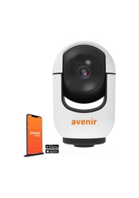 Resim Avenir AV-S220 360° Derece Dönebilen Wifi Akıllı Bebek Kamerası 