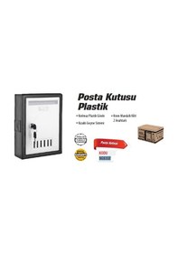 Resim Sgs 332 Plastik Posta Kutusu 2 Anahtarlı 