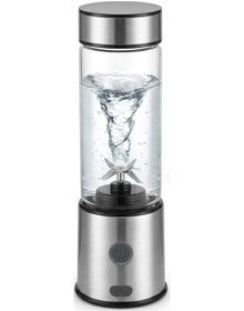 Resim Usb Type C Şarjlı Cam Blender 6 Bıçaklı Smoothie Ve Shake Blender - Lisinya 