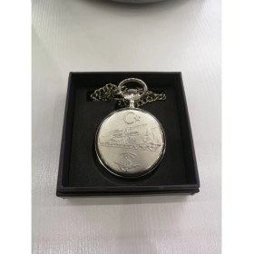 Resim Samstar Köstekli Devlet Demir Yolları Armalı Cep Saati 