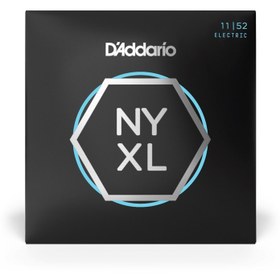 Resim D'addario NYXL1152 NYXL Elektro Gitar Teli (11-52 Medium) 