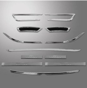 Resim Vw Passat B8 Krom Aksesuar Seti 2015 Model ve Sonrası 