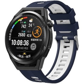 Resim Goocamp Huawei Watch Gt 3 46mm Krd-55 Uyumlu Kordon-lacivert 