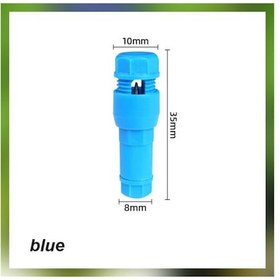 Resim Vkemall Siyah Nylon Bahçe Aydınlatma Kablosu Bağlayıcı, Dış Mekan Işıklarına Uygun, Kesintisiz Ve Güvenli Bağlantı, 1 Adet 