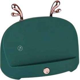 Resim Resveq Telefon Tutucu Bluetooth Hoparlör Geyikli Renkli Uzun Ömürlü 