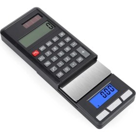 Resim Lisinya LCD Ekran Elektronik Hesap Makineli Hassas Dijital Takı Altın Gram Ölçer Terazi (500G 0.1g) 