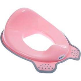 Resim FeyzaDesign Kadınlar İçin Pembe Plastik Klozet Adaptörü, Konfor ve Hijyen İçin İdeal 