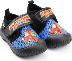 Resim GEZER Yazlık Keten Braveman Erkek Bebe Ayakkabı 