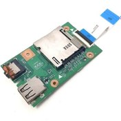 Resim Lenovo Uyumlu Ideapad B580 V580C B590 Audio Usb Card Reader Board 