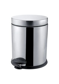 Resim Paslanmaz Lüks Pedallı Çöp Kovası 3 Lt Royaleks-56345 Diğer 