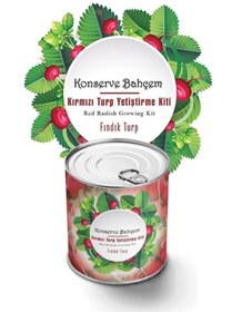 Resim Marsilyan İEG Konserve Bahçem Evde Konservede Fındık Turp Yetiştirme Kiti 