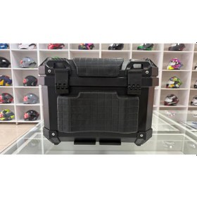 Resim Rexx 45 Litre Abs Motosiklet Arka Çanta - Siyah Tek Renk 