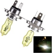 Resim Sones H4 Xenon Saf Sarı Ampuller, 12v 100/90w 