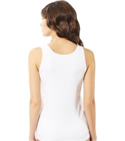 Resim Özkan Underwear 3 lü Paket Özkan Bayan Ribana Pamuklu Geniş Askılı Atlet 0111 
