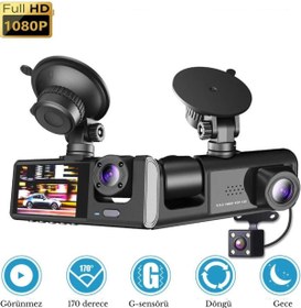 Resim howear PREMIUM GPS+WİFİ+TÜRKÇE Uygulama Araç İçi Kamera Akıllı HD Araç Kamerası 