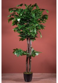 Resim Yapay Çiçekçiniz 120 Cm Yapay Çınar Ağacı 