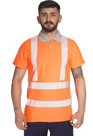 Resim Marka REFLEKTÖRLÜ POLO YAKA İKAZ T-SHİRT 