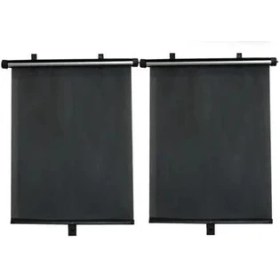 Resim Carub Otomatik Makaralı Güneşlik Yan Cam Perde 2'li 40*45 cm 