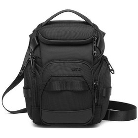 Resim Ozuko Motosiklet Binme Bacak Çantası Çok Fonksiyonlu Spor Su Geçirmez Bel Çantası Siyah Siyah 