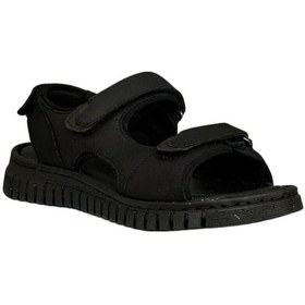 Resim Forelli 38506 Arya-g Siyah Kadın Comfort Deri Sandalet 