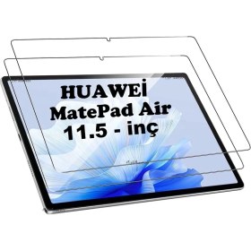 Resim M.TK Moveteck Huawei Matepad Air 11.5 Inç Tablet Camı Uyumlu Nano Esnek Tam Kaplar Ekran Koruyucu Kırılmaz 