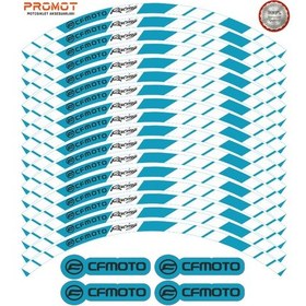 Resim Cf Moto Uyumlu Jant Şeridi 2 