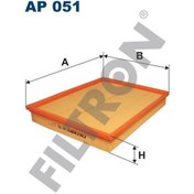 Resim Fıltron Ap 051 Hava Fıltresı Astra G 98 10 Astra H 04 14 Zafıra B 05 15 05 15 