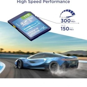 Resim İntegral Integral 1 Tb Uhs-Iı Sd Kart V60 300 Mb/s'ye Kadar Okuma ve 150 Mb/s'ye Kadar Yazma Hızı Sdxc Profesyonel Yüksek Hızlı Hafıza Kartı 