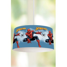 Resim Mediterian Örümcek Adam Çocuk Sarkıt Avize 