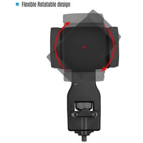 Resim Hallow Gimbal Sabitleyici Telefon Tutucu Smartphone Klip Kelepçe Siyah 