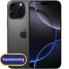 Resim Apple iPhone 16 Pro Max Yenilenmiş TR Garanti | 1 TB Siyah 