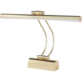 Resim Hepta Collection Ucuz Geldi Ayna Üstü LED Banyo Aplik - Duvar Ayna Resim Tablo 6W Gün Işığı Apliği - Flüt Aplik (Gold 