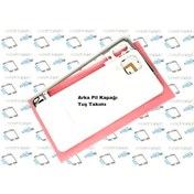 Resim Samsung Galaxy M32 KASA Arka Pil Batarya Kapağı Beyaz 