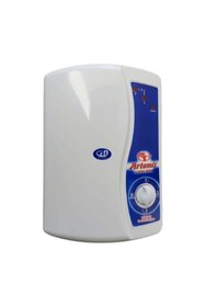 Resim ARTEMİS 7500 Watt 3 Kademeli Elektrikli Şofben Hızlı Su Isıtma Özellikli Beyaz Renk 4LT/DK 