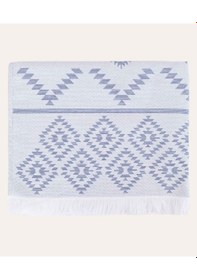 Resim Koza Home Medi Jakarlı Püsküllü Peştamal 