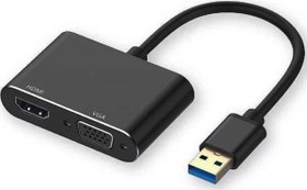 Resim Usb 3.0/ 2.0-hdmı- Vga-hdtv Adaptör Kablosu Harici Dönüştürücü CoverZone