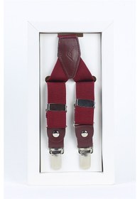 Resim Ayarlanabilir Çocuk Askısı Bordo 