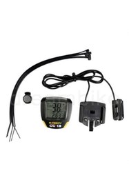 Resim Lampa CC-13 13 Fonksiyonlu Bisiklet Yol Bilgisayarı Telli 92015 