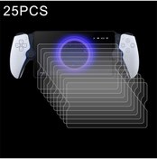 Resim Sony Uyumlu Ps5 Playstation Portal Uzaktan Kumandası İçin 25 Adet 9h 0.3mm Patlamaya Dayanıklı Temperli Cam Filmi 