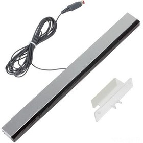 Resim Youmex Wii U İçin Kablolu Sensör Çubuğu, Entegre Kırmızı Işık Algılayıcı, Kolay Kurulum, Uzun Kablo, Tv/duvar Montajı 