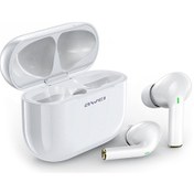 Resim Awei T29 Bluetooth V5.0 Tws Şarj Davası İle Gerçek Kablosuz Spor Kulaklık White 