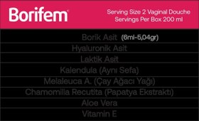 Resim Borifem Vajinal Duş 200 ml 