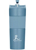 Resim Giant Stride French Press Thermo Mug Blue 