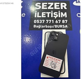 Resim Apple iPhone 15 İkinci El TR | 128 GB | Siyah 
