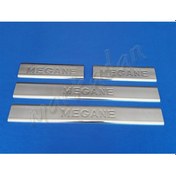 Resim Renault Megane 2 Krom Kapı Eşiği 2004-2010 4 Parça Paslanmaz Çeli (431422627) 