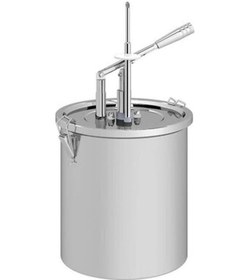 Resim Kalando Dispensing Systems Kollu Sos Pompasi, Enjekte Dolum Iğneli, Paslanmaz Çelik Hazne, 10 L 