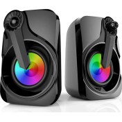 Resim Mikado MD-X27 1+1 RGB Ledli Gaming Oyuncu Bilgisayar Hoparlörü Mikado