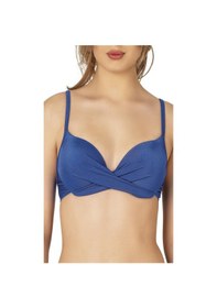 Resim Endeep Kadın Düğüm Detaylı Destekli Mavi Bikini Takımı-mavi 